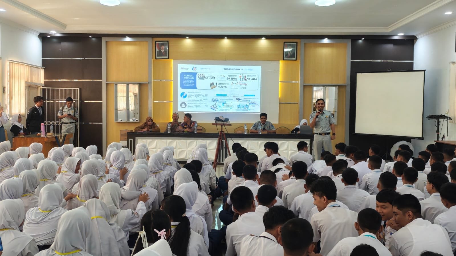 Jasa Raharja Wangon Perkuat Budaya Keselamatan di SMAN Negeri 3 CilacapMelalui Program PPKL dan Safety Campaign