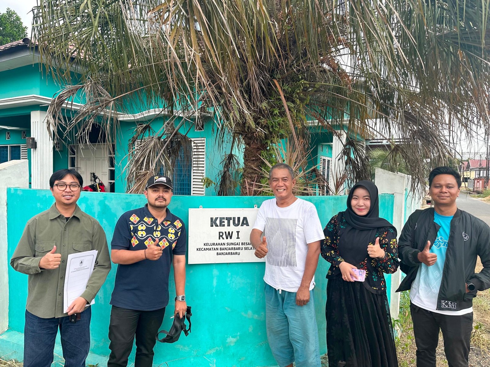 Melalui Ketua RT Kelurahan Sungai Besar, Tim Pembina Samsat Banjarbaru Perluas Edukasi Pembayaran PKB