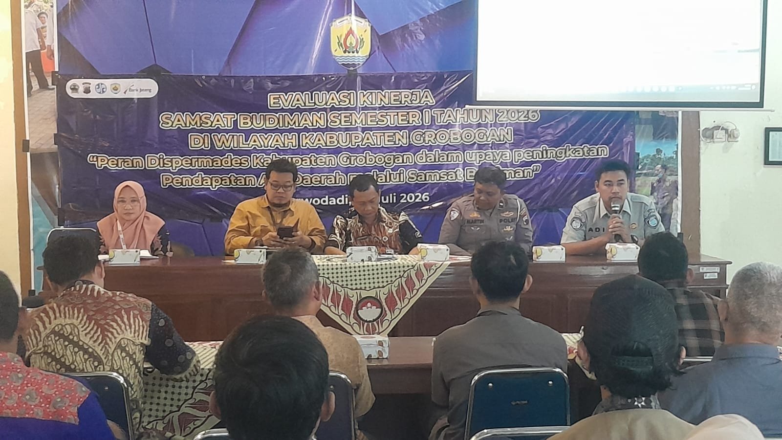 Tim Samsat Grobogan Dorong Peran BUMDes Optimalkan PAD dan Tegaskan Manfaat Perlindungan Dana SWDKLLJ