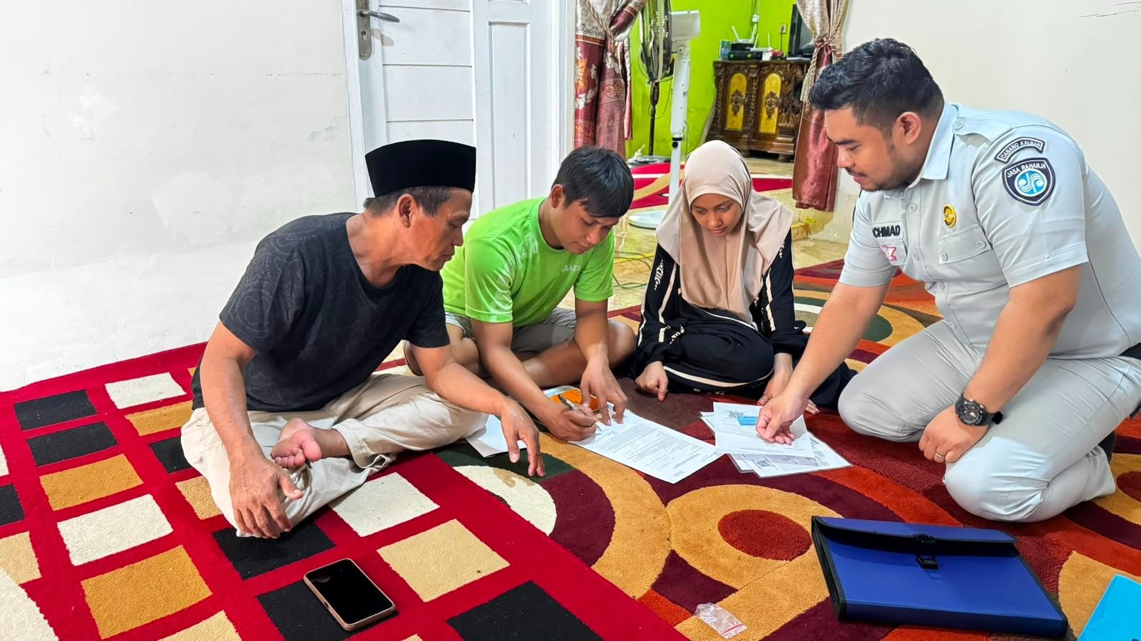 Respons Cepat Jasa Raharja Kalbar, Mobile Service Lakukan Survei Ahli Waris Korban