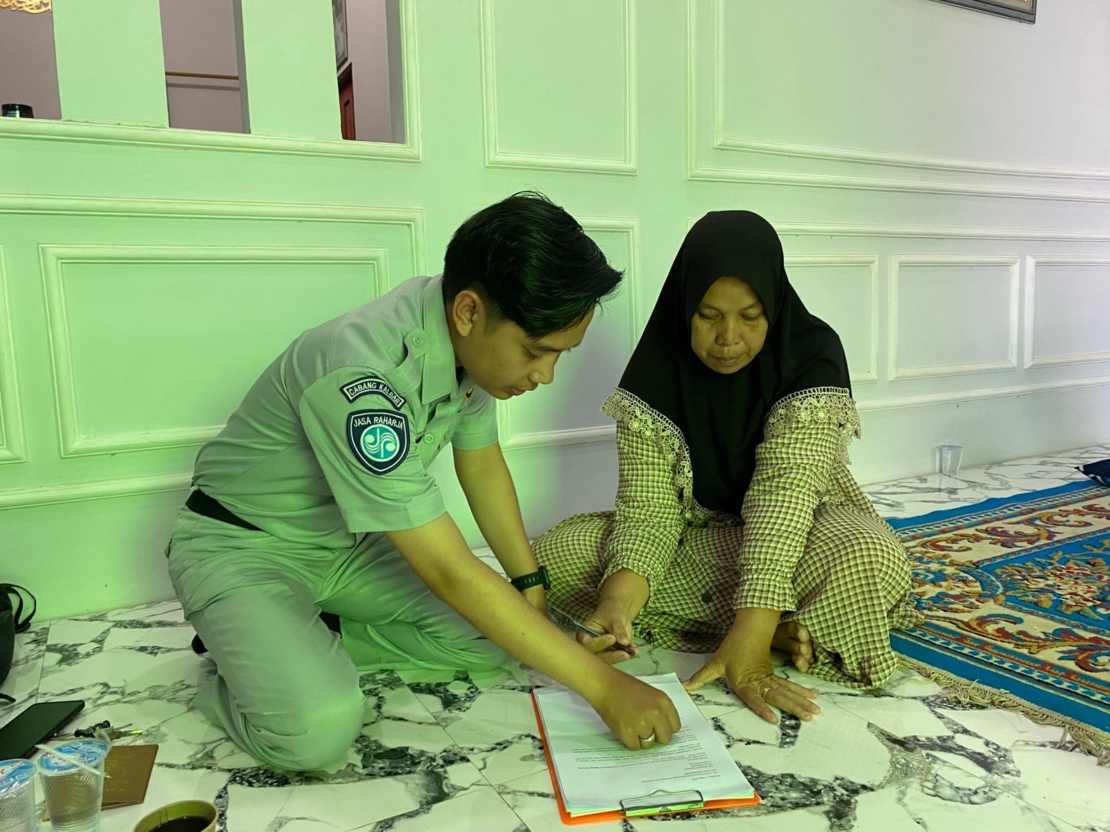Jasa Raharja Cabang Sintang Lakukan Survey Prabayar Santunan Kepada Ahli Waris Korban Laka Lantas