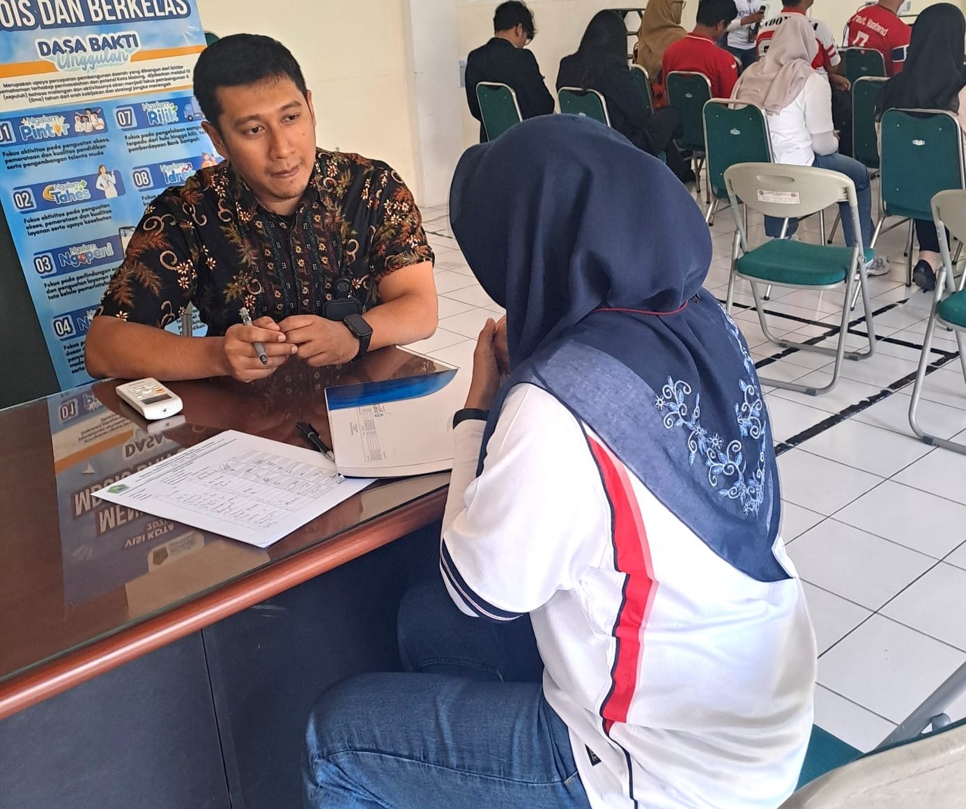 Tertibkan Administrasi Kendaraan Dinas, Jasa Raharja Malang Gelar Giat Sigap Instansi di BPBD Kota Malang