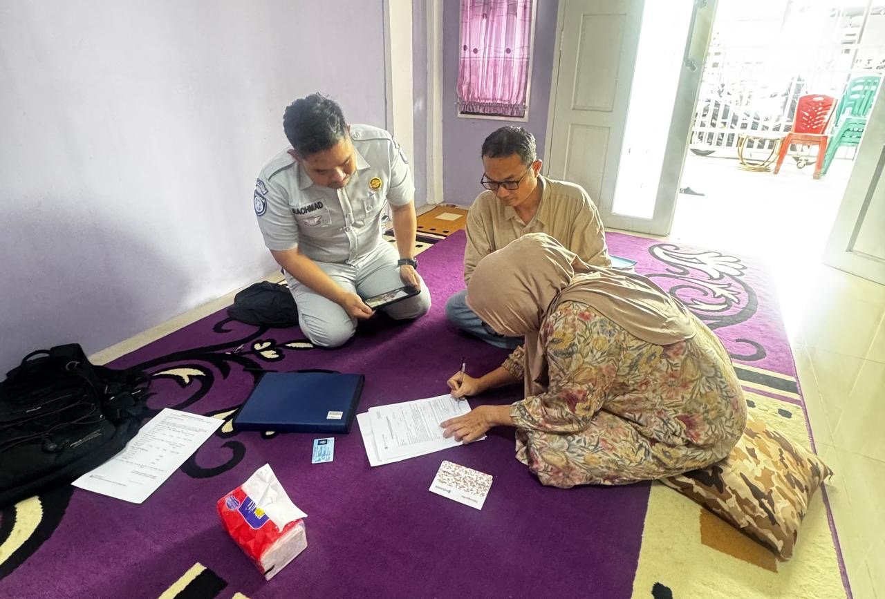Datangi Rumah Duka, Jasa Raharja Kalbar Pastikan Santunan Tepat Sasaran
