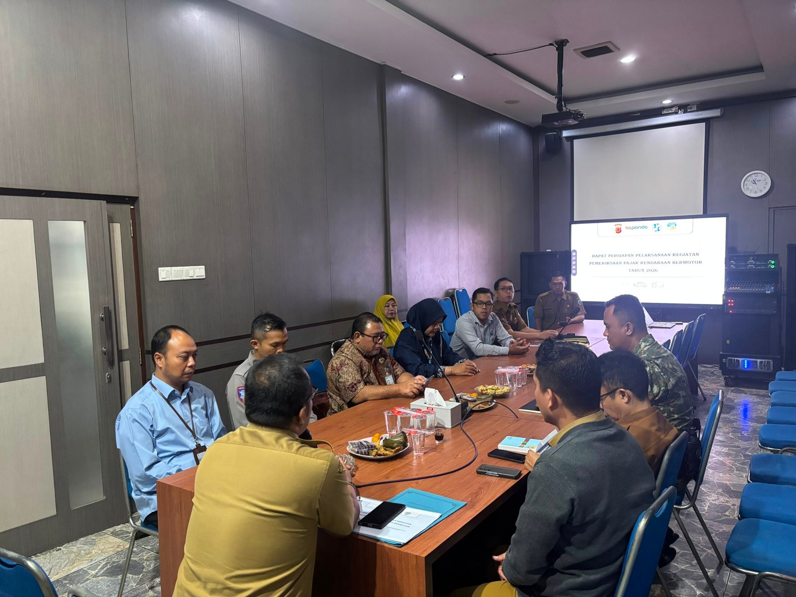 PT Jasa Raharja Cabang Tasikmalaya Bersama Tim Pembina Samsat Kota Tasikmalaya Gelar Rapat Persiapan Operasi Gabungan