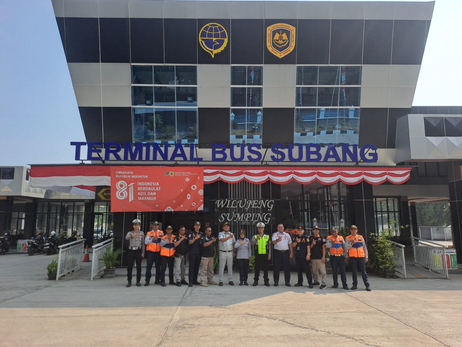 Jasa Raharja Purwakarta bersama Polres dan Dishub Subang gelar Ramp Check di Terminal Subang demi Keselamatan Penumpang