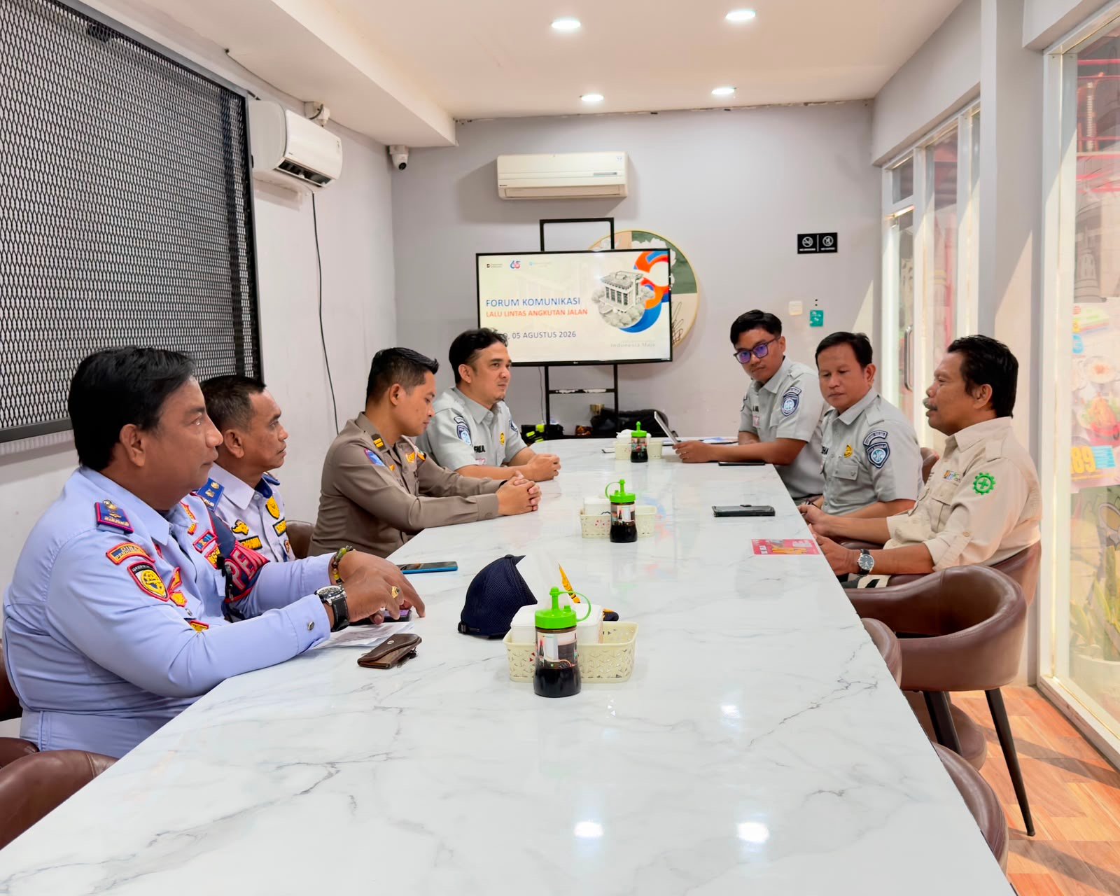 Jasa Raharja Cabang Watampone Perkuat Sinergi Penanganan Titik Rawan Kecelakaan Melalui FLLAJ Kabupaten Wajo