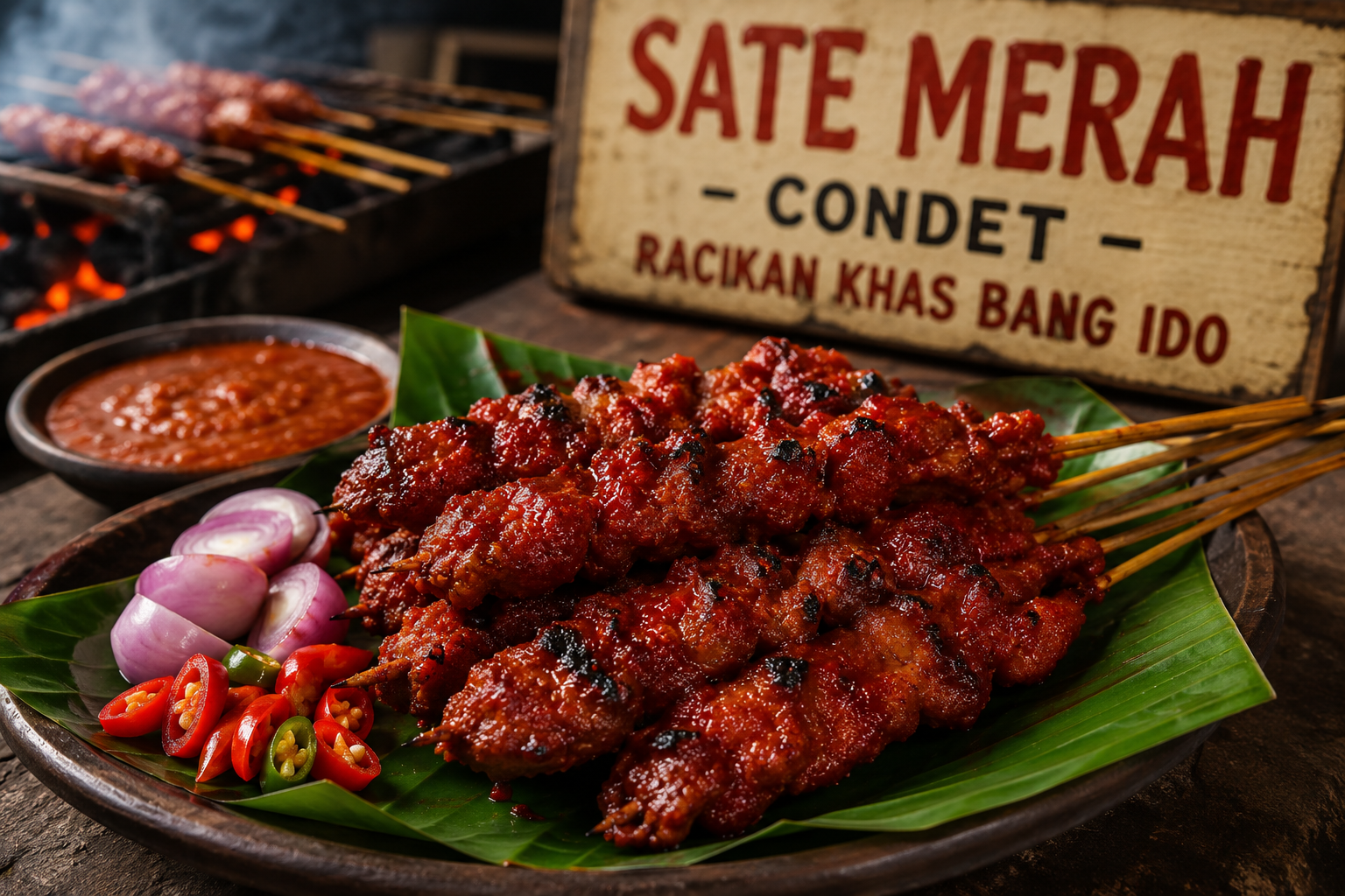 Warung Sate Merah Condet, Racikan Khas Bang Ido yang Bikin Ketagihan