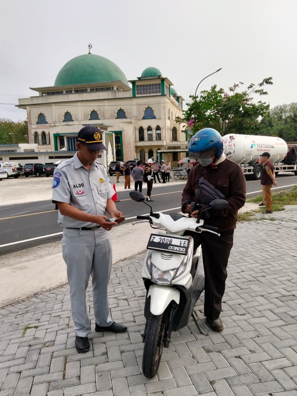 Jasa Raharja Bersama Tim Pembina Samsat Kabupaten Pangandaran Laksanakan Pemeriksaan Pajak Kendaraan Bermotor APBD Costsharing TA 2026