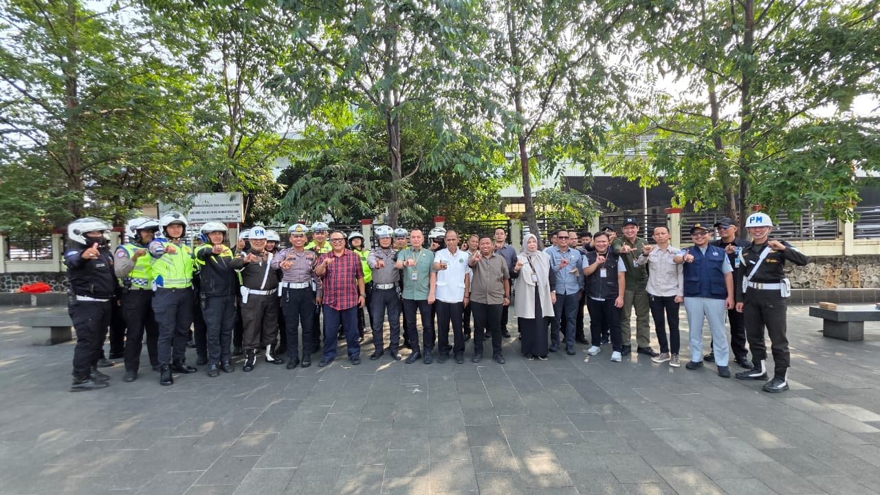 Operasi Gabungan Tim Pembina Samsat Kabupaten Bogor di Simpang Sentul dalam Rangka Optimalisasi Kepatuhan Pajak Kendaraan Bermotor