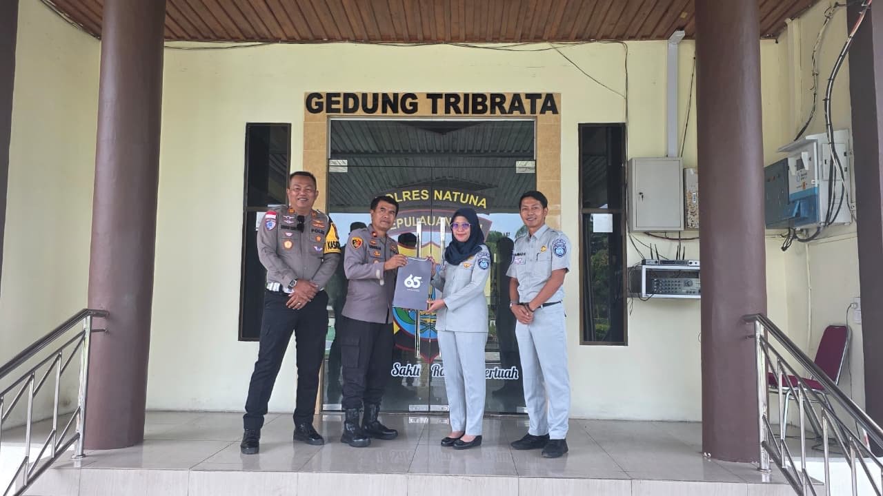 Jasa Raharja Kepri Tingkatkan Koordinasi dengan Polres Natuna untuk Mendukung Pelayanan yang Optimal