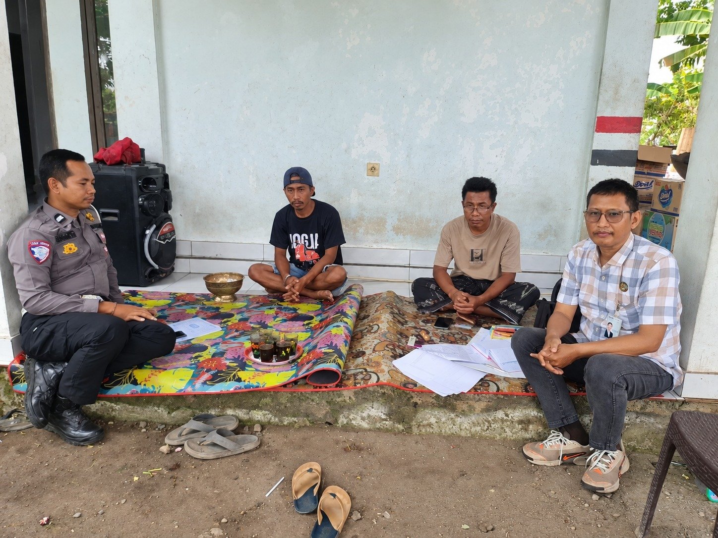 Jasa Raharja NTB Hadirkan Pelayanan Sepenuh Hati Melalui Survei TKP dan Ahli Waris di Lombok Tengah