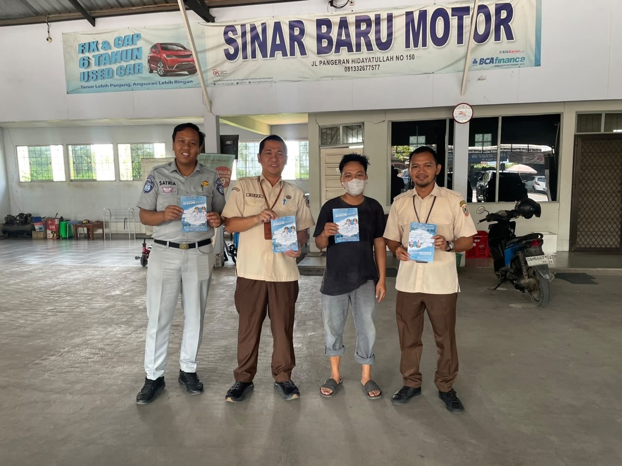 Tim Pembina Samsat Banjarmasin I Sasar Dealer Mobil, Perluas Informasi Relaksasi Pajak 2026