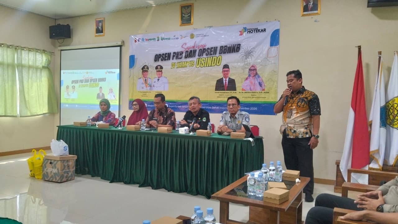 Sosialisasi Opsen Dan Kepatuhan Pembayaran Pajak Di Lingkungan Kampus Usindo Karawang