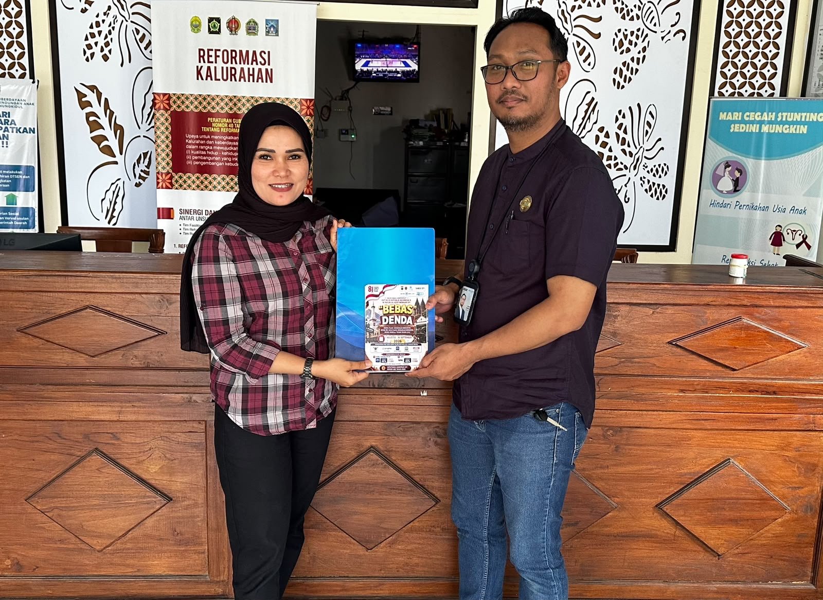 Jasa Raharja Sambangi Pemerintah Desa Giripanggung, Dorong Kepatuhan Pajak Kendaraan