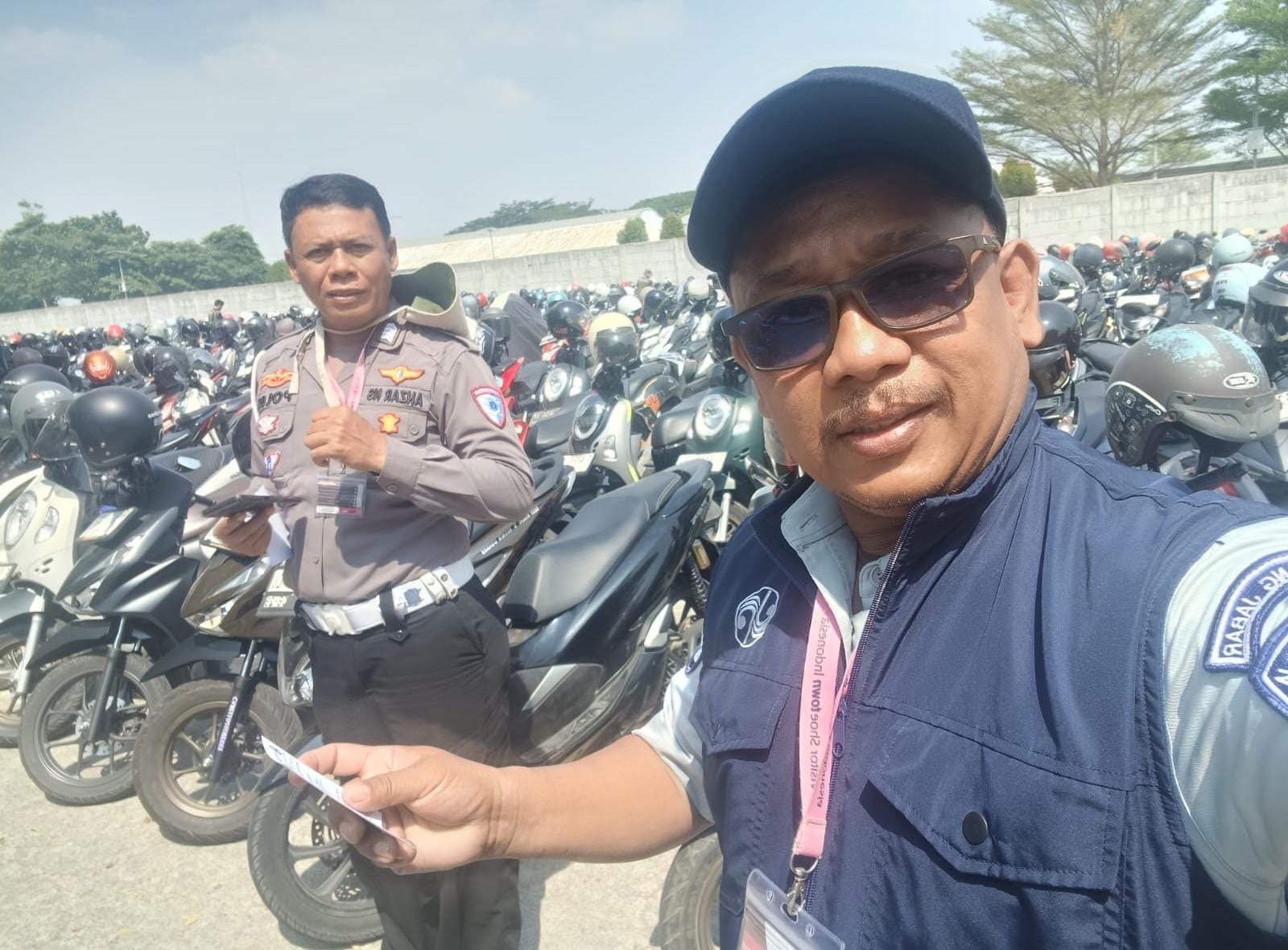 Tingkatkan Kepatuhan, PT Jasa Raharja (Persero) Cabang Cirebon Bersama Tim Pembina Samsat Majalengka Gelar Operasi Khusus (Opsus) Perusahaan di Kab Majalengka