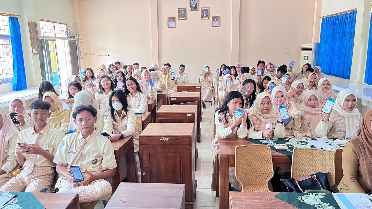 Perkuat Budaya Keselamatan, Jasa Raharja Gelar Sosialisasi di SMAN 10 Bandar Lampung